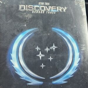 Star Trek Discovery Season Three DVD - Blue Emblem Cover